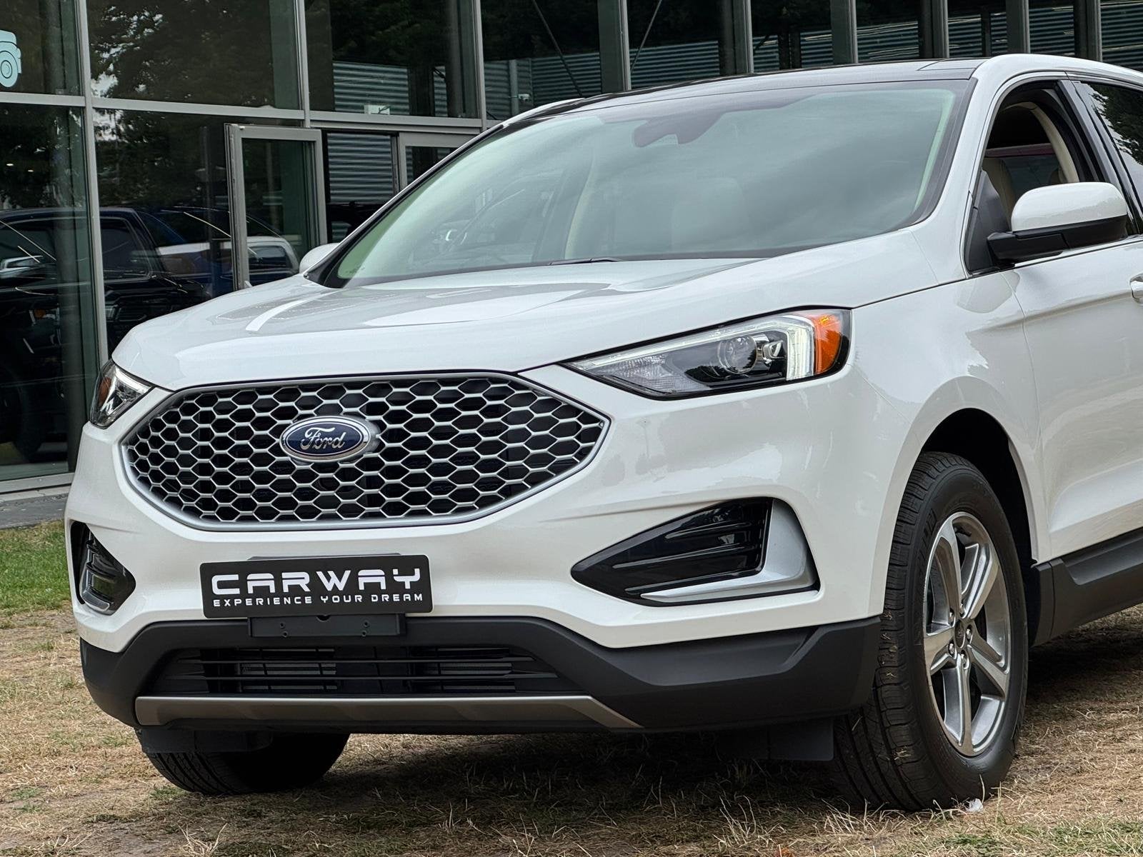 Ford Edge 2.0L SEL AWD Full-Options (bj 2024, automaat), Auto's, Automaat, Dealer onderhouden, Gebruikt, Beige