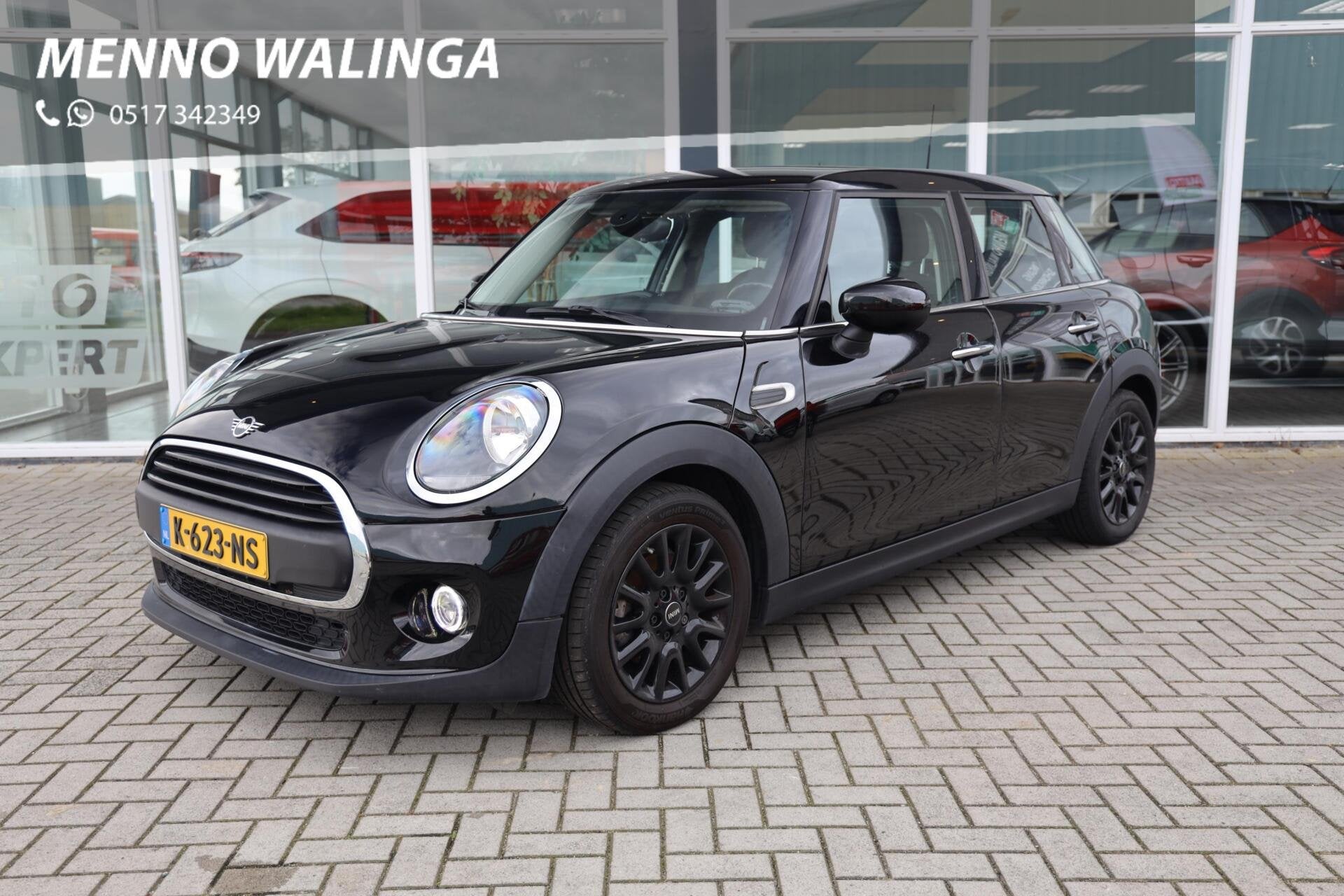 Mini 5-Deurs 1.5 One Business Edition|Navi|Clima|Cruise|Tele, Auto's, Voorwielaandrijving, Dealer onderhouden, Gebruikt, Euro 6