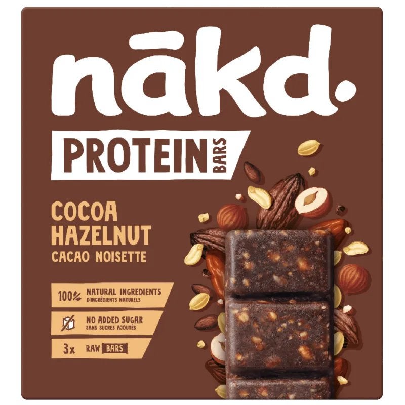 NAKD Protein bars Cocoa Hazelnut, Ophalen of Verzenden
