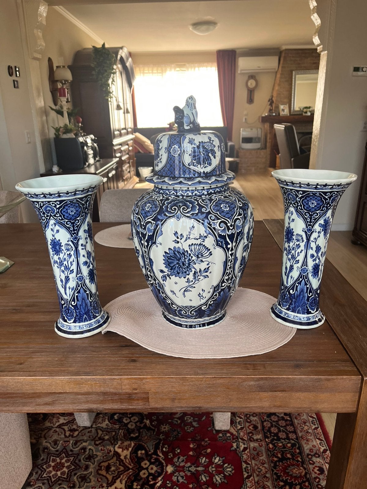 Delftsblauw kasttel, Antiek en Kunst, Ophalen