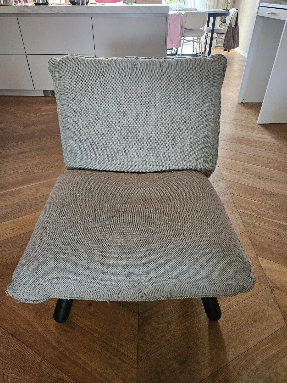 Lazy Sack Zuiver Fauteuil - Gebruikt met lichte pilling, Ophalen, Gebruikt, 75 tot 100 cm, 75 tot 100 cm