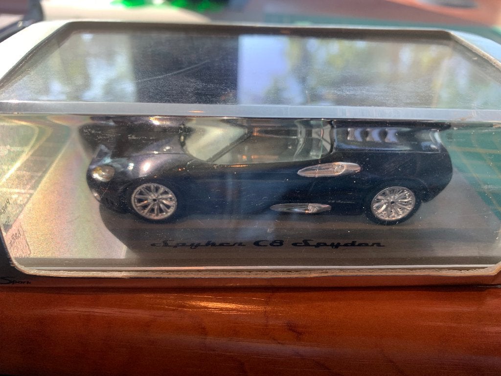 1:43 Spyker C8 Spyder, Ophalen of Verzenden, Zo goed als nieuw, Auto, Overige merken