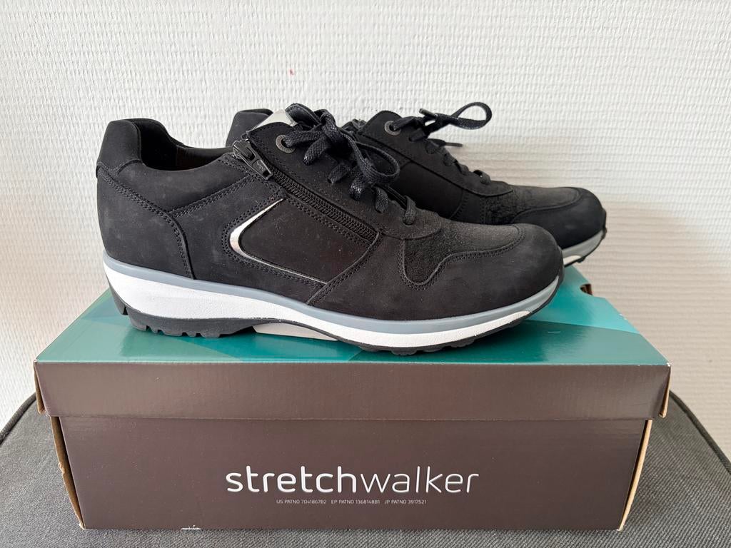 Stretchwalker sneakers - Zwart, maat 41, Kleding | Dames, Schoenen, Zwart, Ophalen of Verzenden, Sneakers of Gympen, Zo goed als nieuw