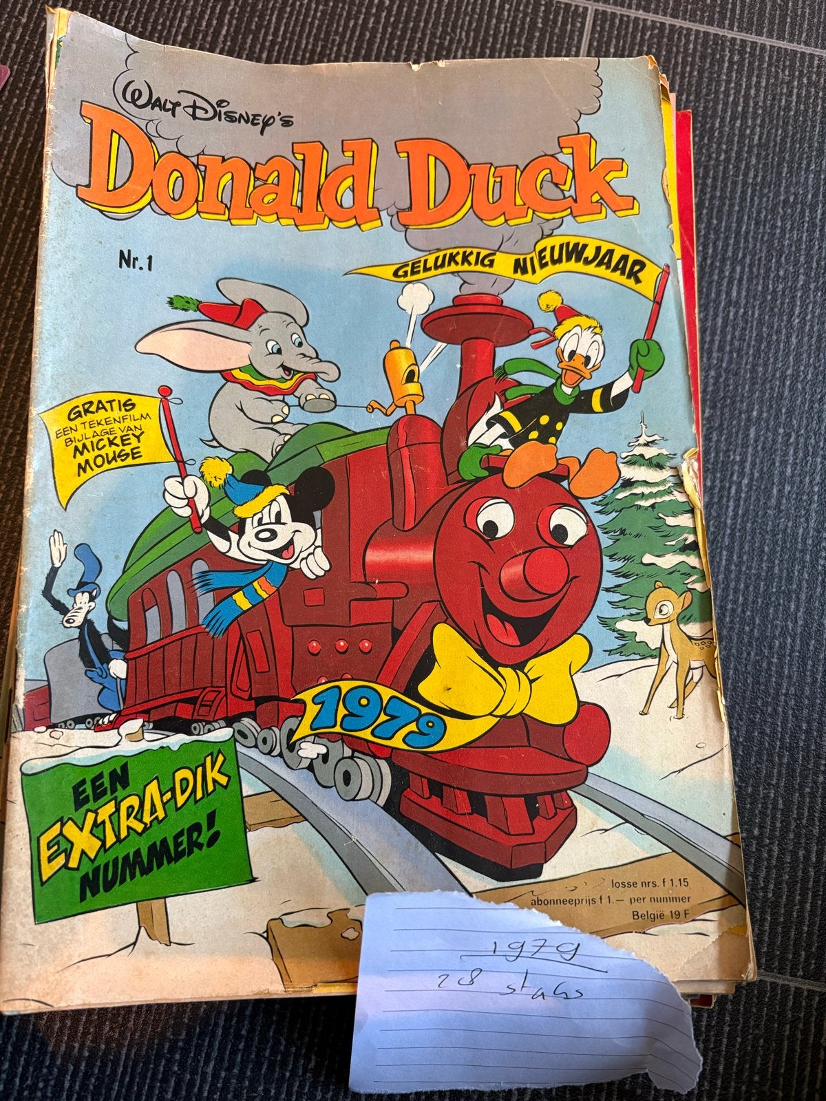 Donald Duck stripboeken jaargang 1979 (28 nummers), Boeken, Meerdere stripboeken, Ophalen of Verzenden, Gelezen