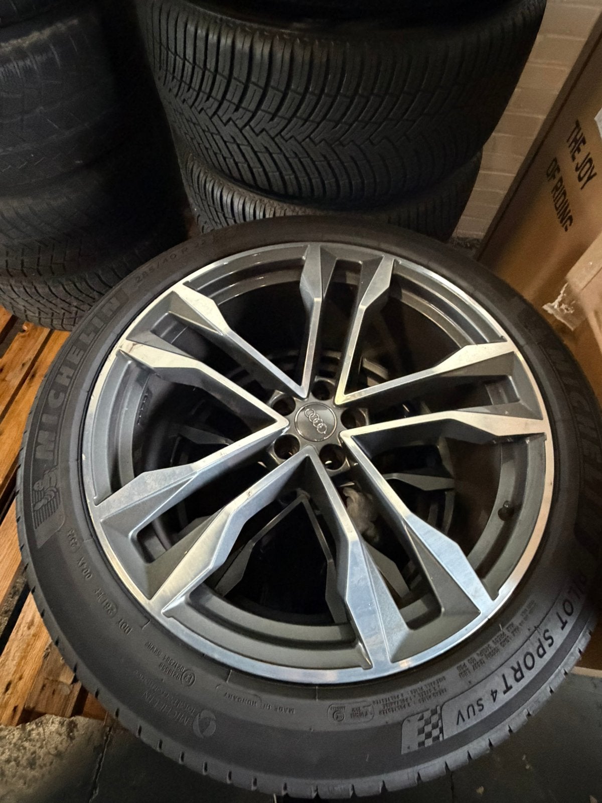 Originele Audi 22 inch velgen Q7 SQ7 Q8 SQ8 – 10J, Auto-onderdelen, Velg(en), 285 mm, Overige maten, Ophalen of Verzenden