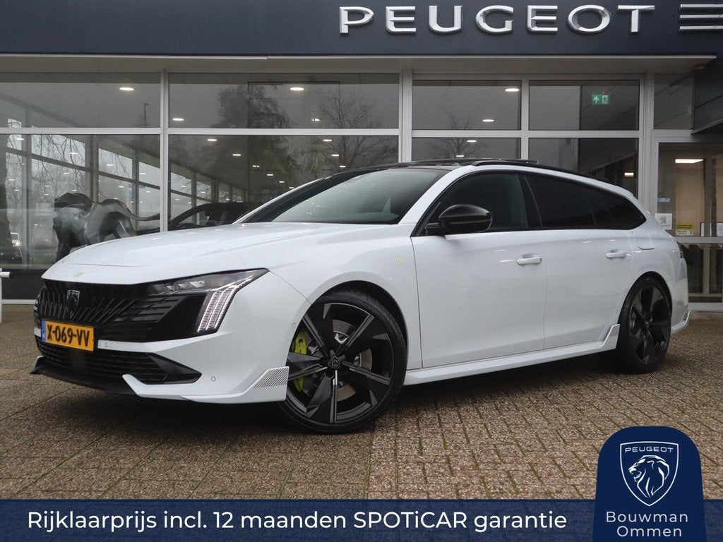 Peugeot 508 Sw SW PSE Plug-in HYbrid4 360PK e-EAT8 Automaat,, Auto's, Peugeot, Automaat, Gebruikt, 4 cilinders, Vierwielaandrijving