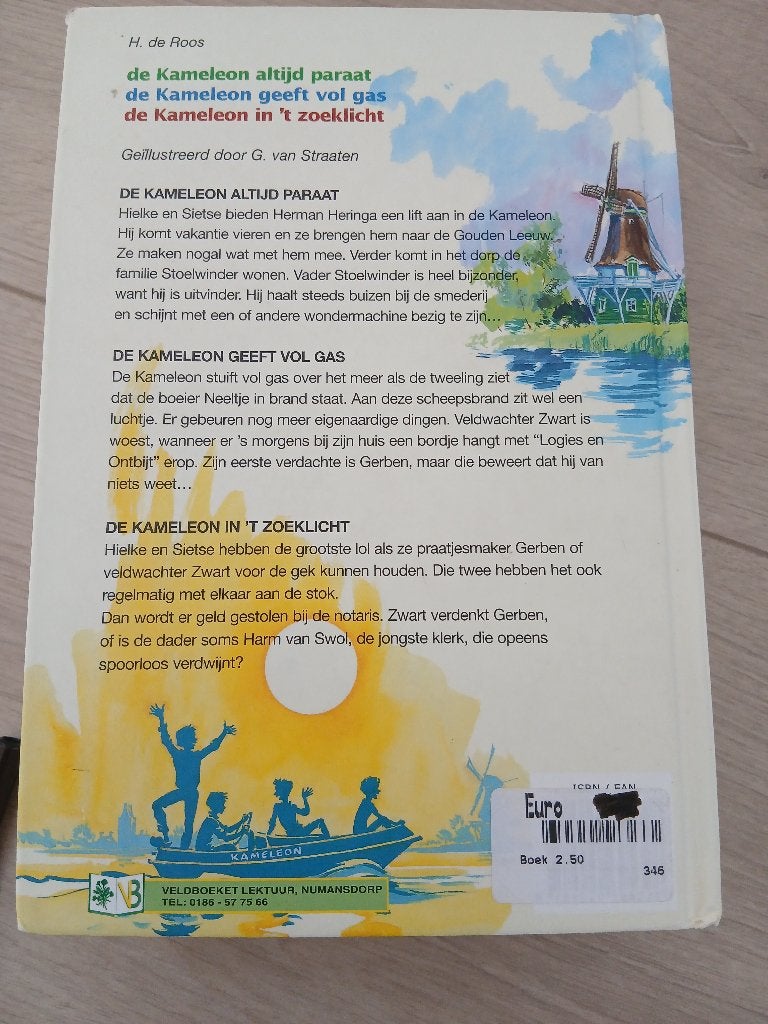 De Kameleon Omnibus - H. de Roos, Gelezen, H. de Roos, Ophalen of Verzenden, Fictie