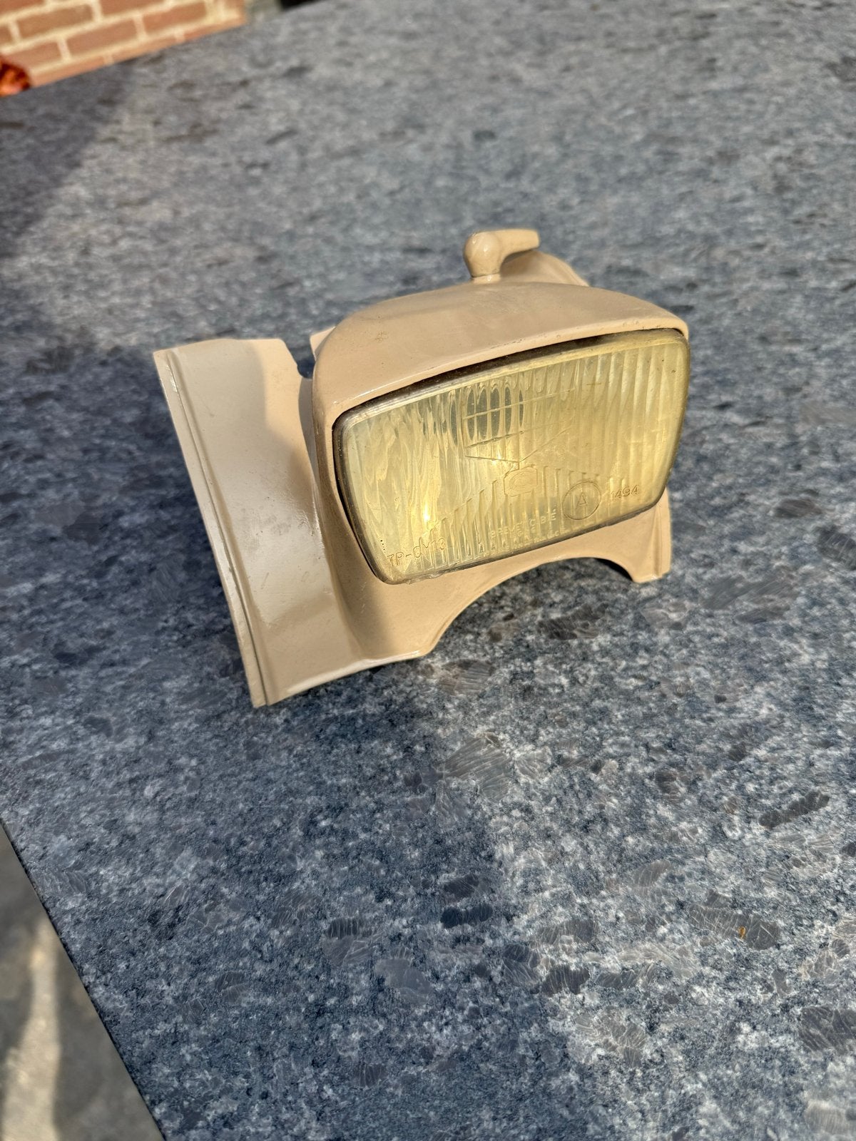 Koplamp met kap voor solex, Ophalen of Verzenden, Gebruikt, Koplamp