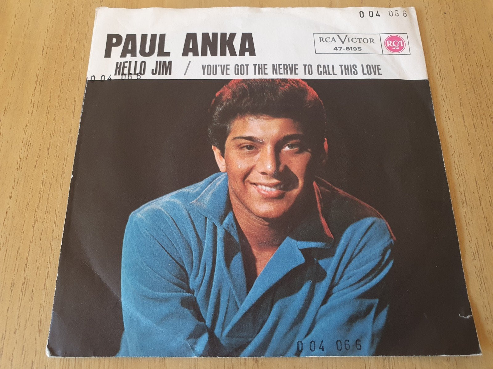 Paul Anka - Hello Jim, Ophalen of Verzenden, Zo goed als nieuw, Pop