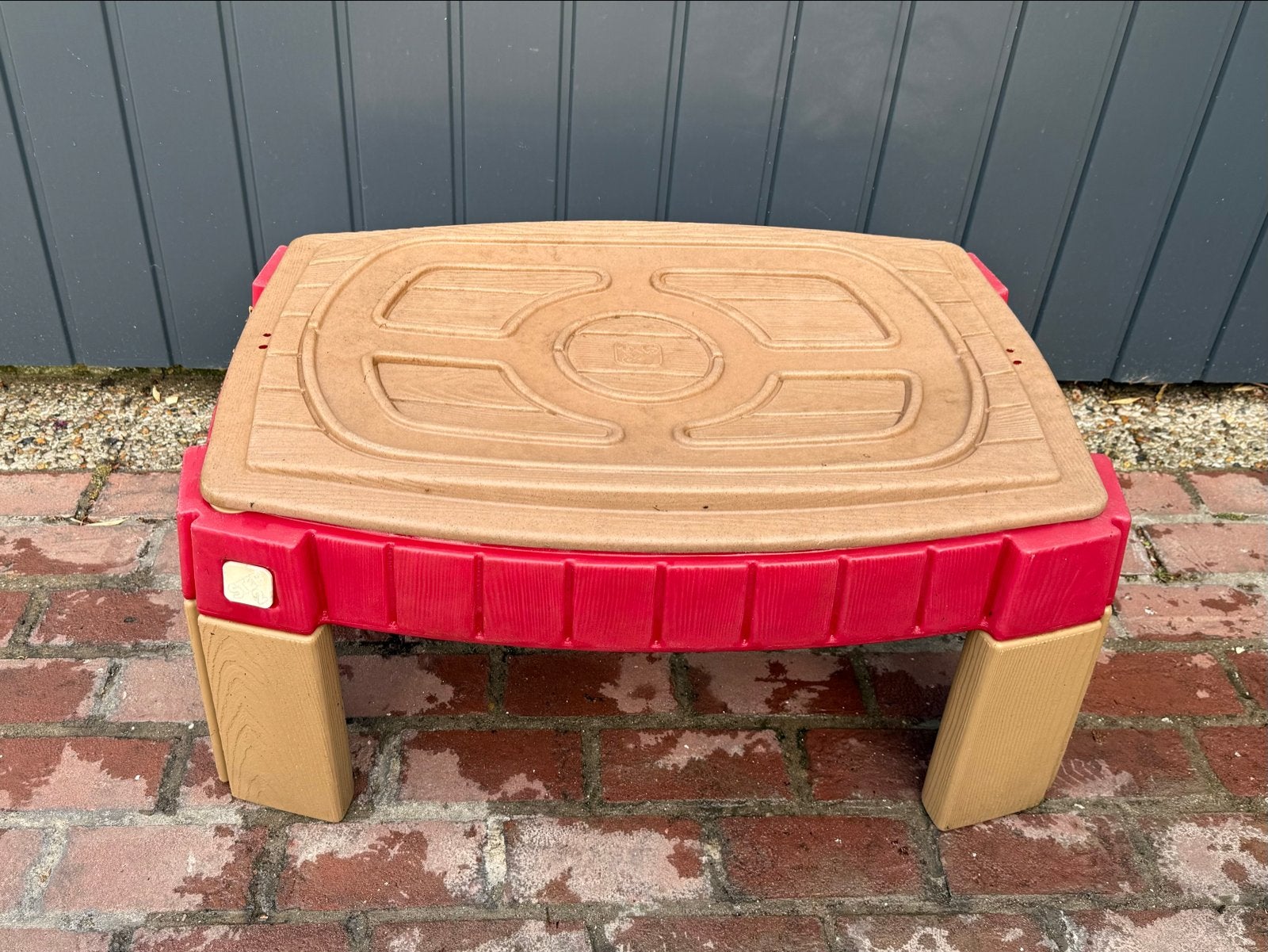 Step2 Zandtafel / Watertafel Verhoogde Zandbak met Deksel, Ophalen, Gebruikt