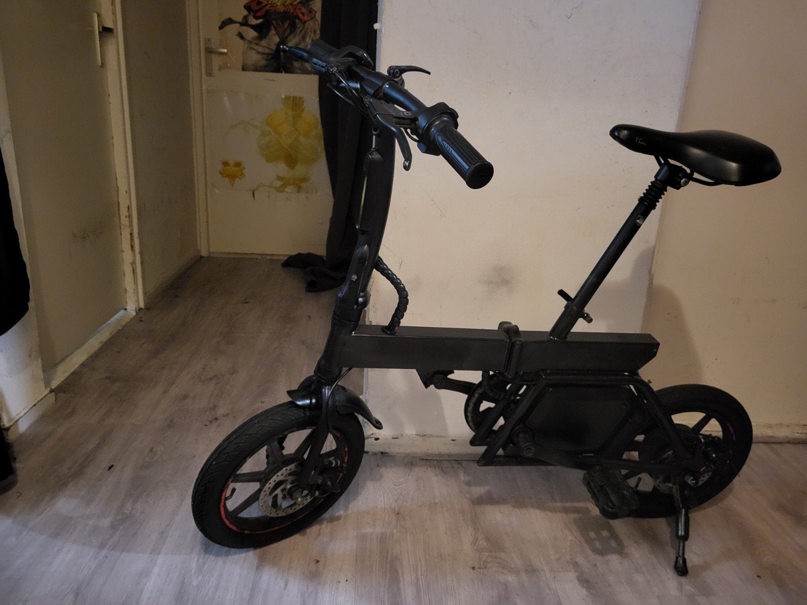 Mooie elektrische opvouwbare fiets met verdikte banden, Ophalen of Verzenden, Zo goed als nieuw, Overige merken
