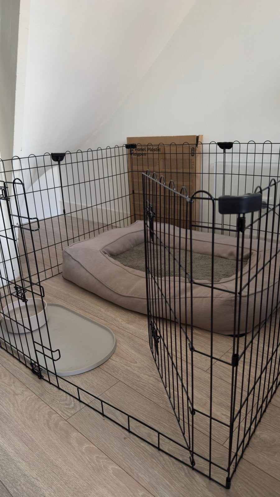 Metalen Puppyren Honden Dierenloophok, Ophalen, 65 tot 100 cm, Hondenhok, 110 cm of meer