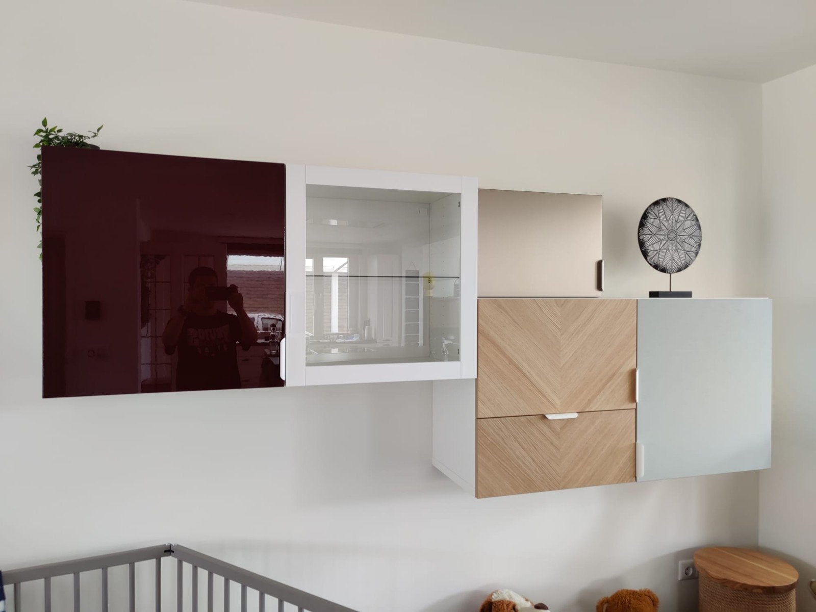 Ikea Bestå kastencombinatie, Ophalen, Met lade(s), Zo goed als nieuw, Minder dan 150 cm