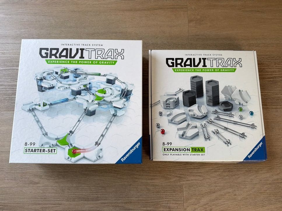 GraviTrax Starter-Set & Expansion Trax - Zo goed als nieuw, Ophalen of Verzenden, Zo goed als nieuw, Overige merken