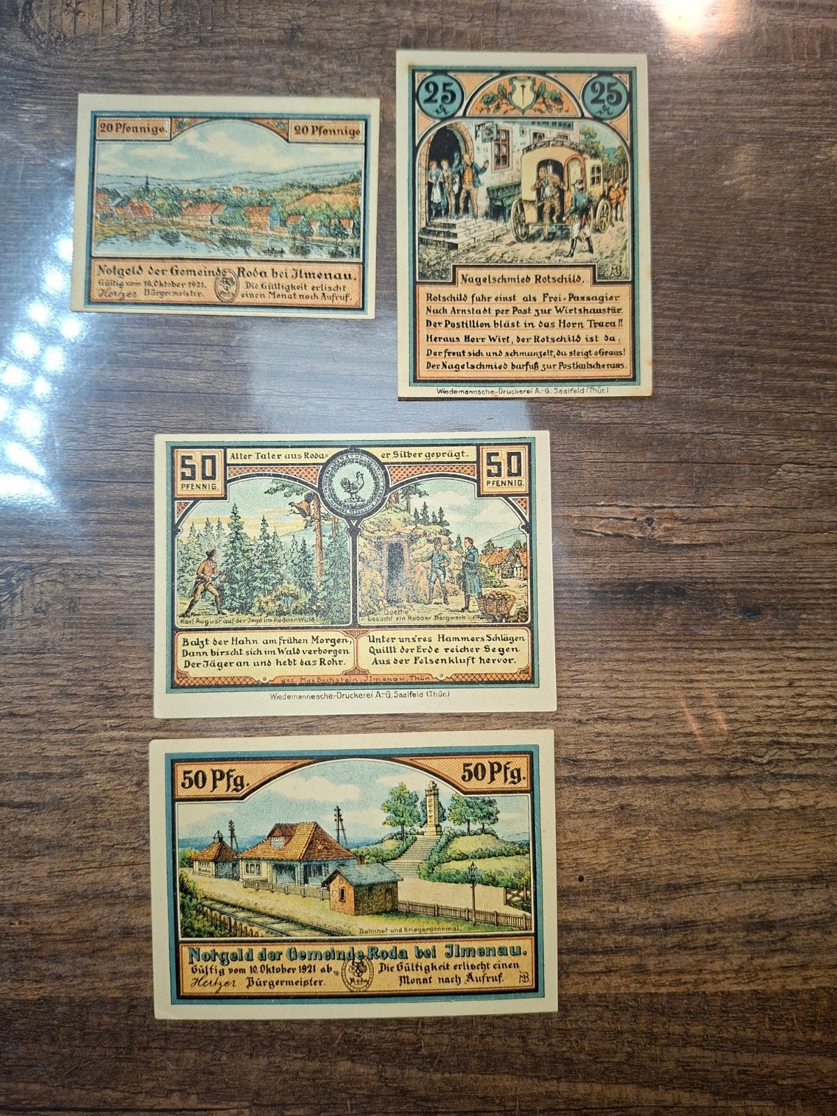 Duits Notgeld Roda Noodgeld, Ophalen of Verzenden, Duitsland