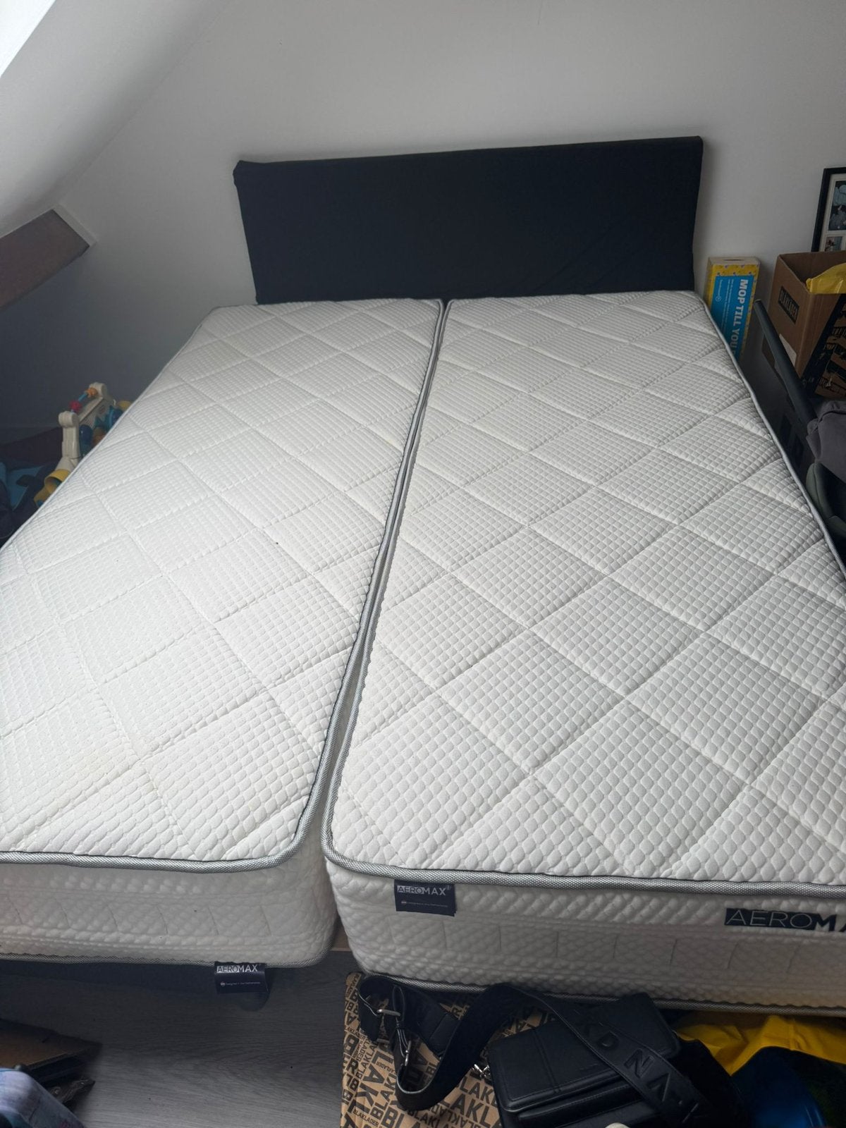 Aeromax matrassen ZGAN! 3600,- nieuw nu voor 400,- 210 x 180, Ophalen, 90 cm, Eenpersoons, 210 cm