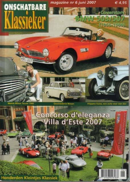 OK 6 2007 : BMW 503 507 - Ford Sierra - Morris Minor Tourer, Ophalen of Verzenden, Gelezen, Algemeen