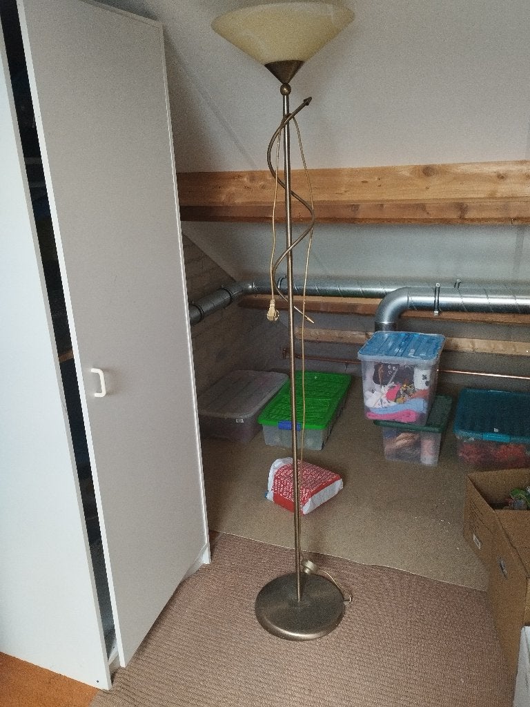 lamp, Huis en Inrichting, Ophalen, Gebruikt, Metaal, 100 tot 150 cm