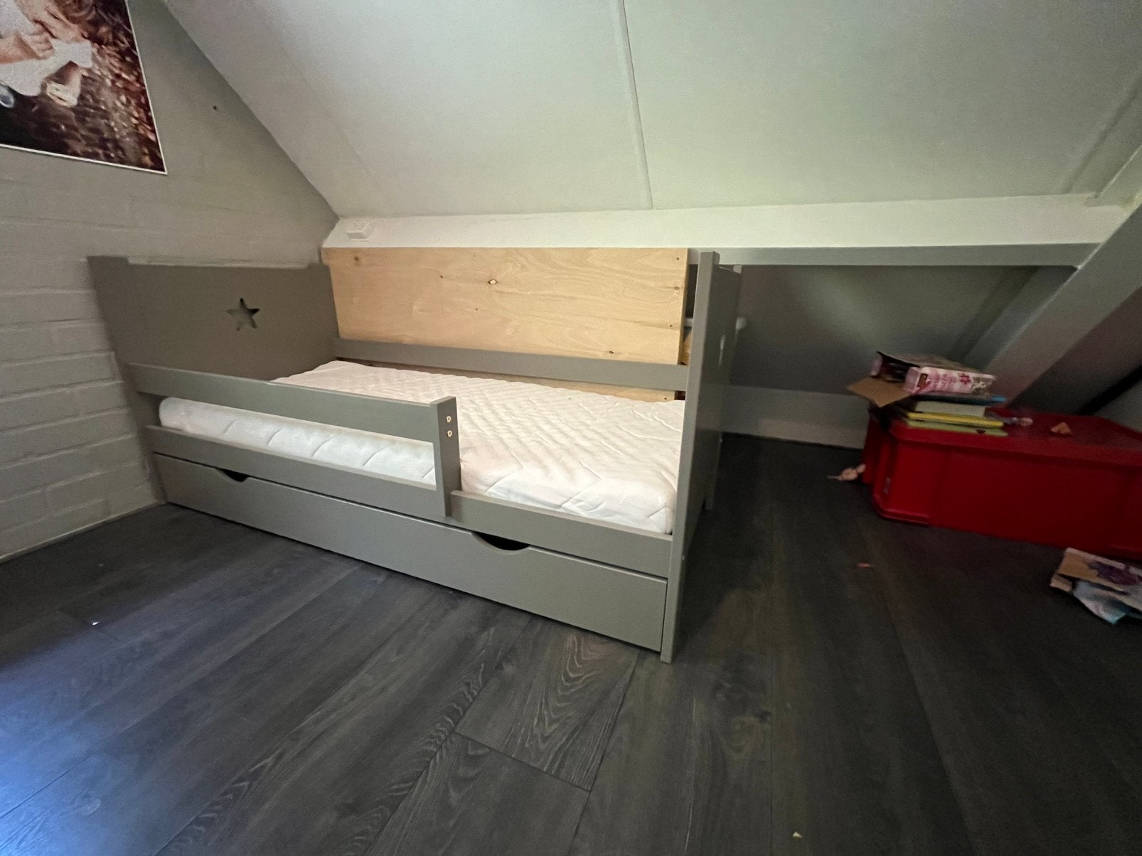 Mooi peuterbed, Ophalen, Gebruikt, Eenpersoons