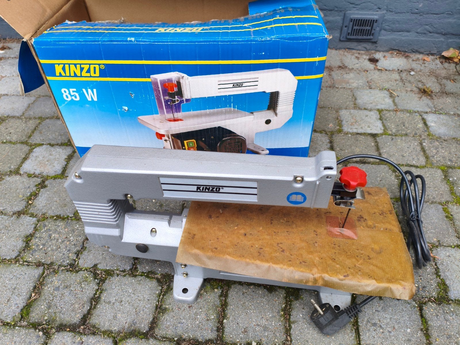 Kinzo figuurzaag machine 85W - Nooit gebruikt, Ophalen, Kinzo, Nieuw, Figuurzaag