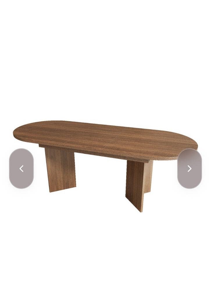 Foto 4 van Uitschuifbare ovale eettafel 120/160x80