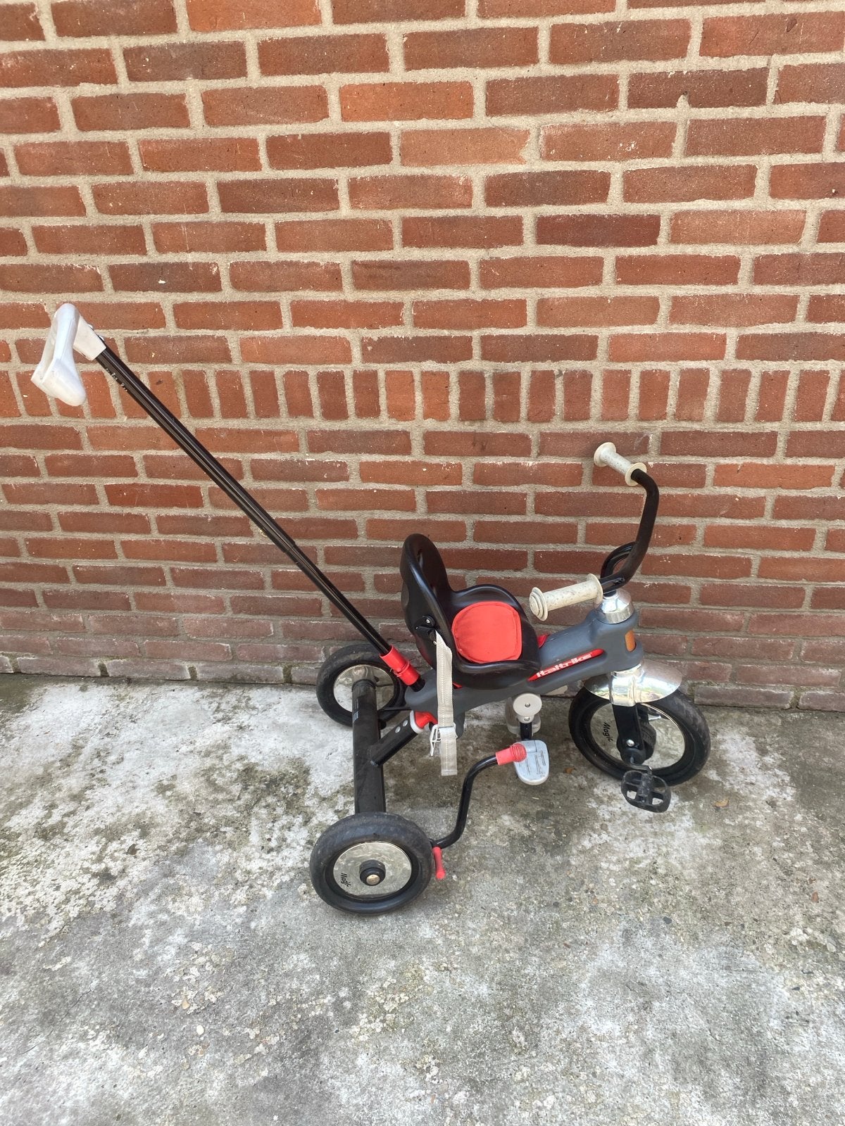Kinder driewieler met duwstang - Gebruikt, Ophalen, Gebruikt, Overige typen