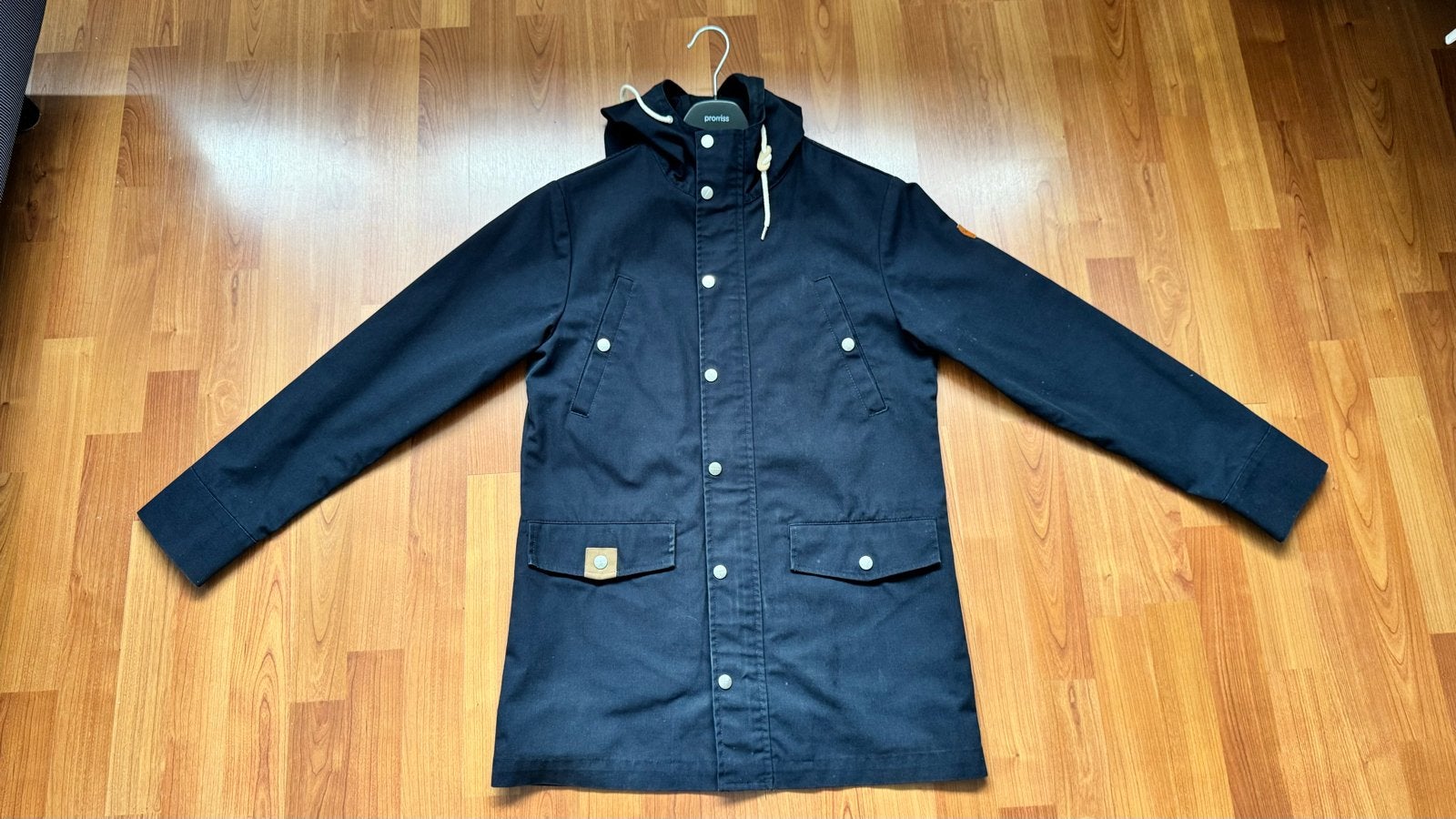Revolution,  Parka Jas - Maat S, Ophalen of Verzenden, Gedragen, Maat 46 (S) of kleiner, Blauw