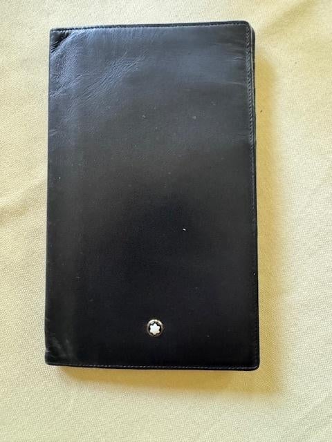 Montblanc zwarte creditcard holder, Sieraden, Tassen en Uiterlijk, Portemonnees, Overige merken, Gebruikt, Verzenden, Zwart