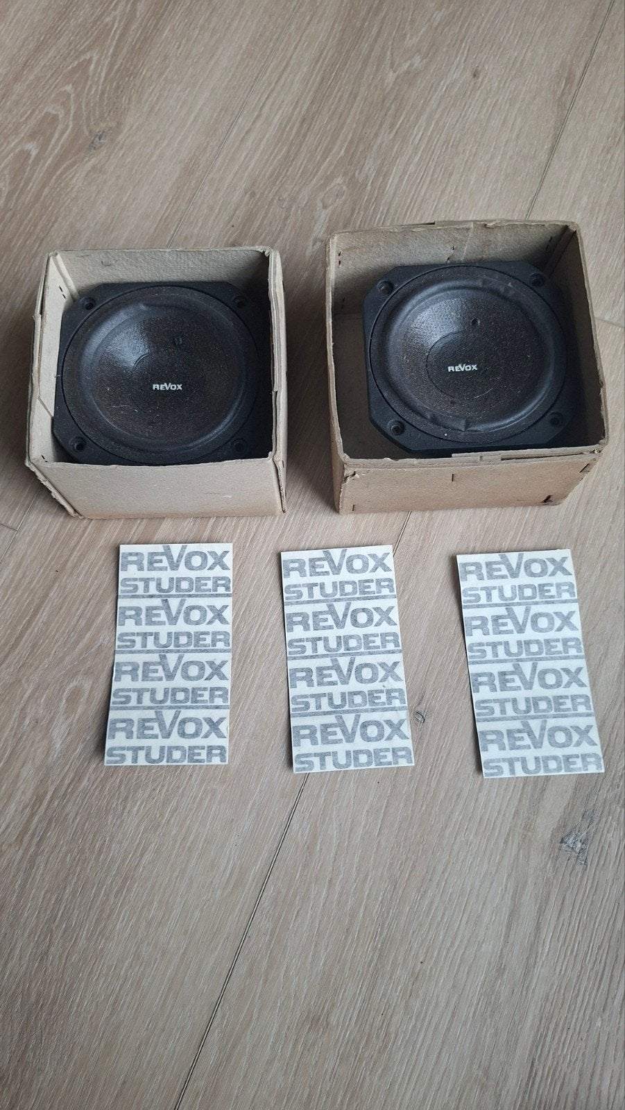 Revox Studer luidsprekers - Nieuw in doos, Audio, Tv en Foto, Ophalen of Verzenden