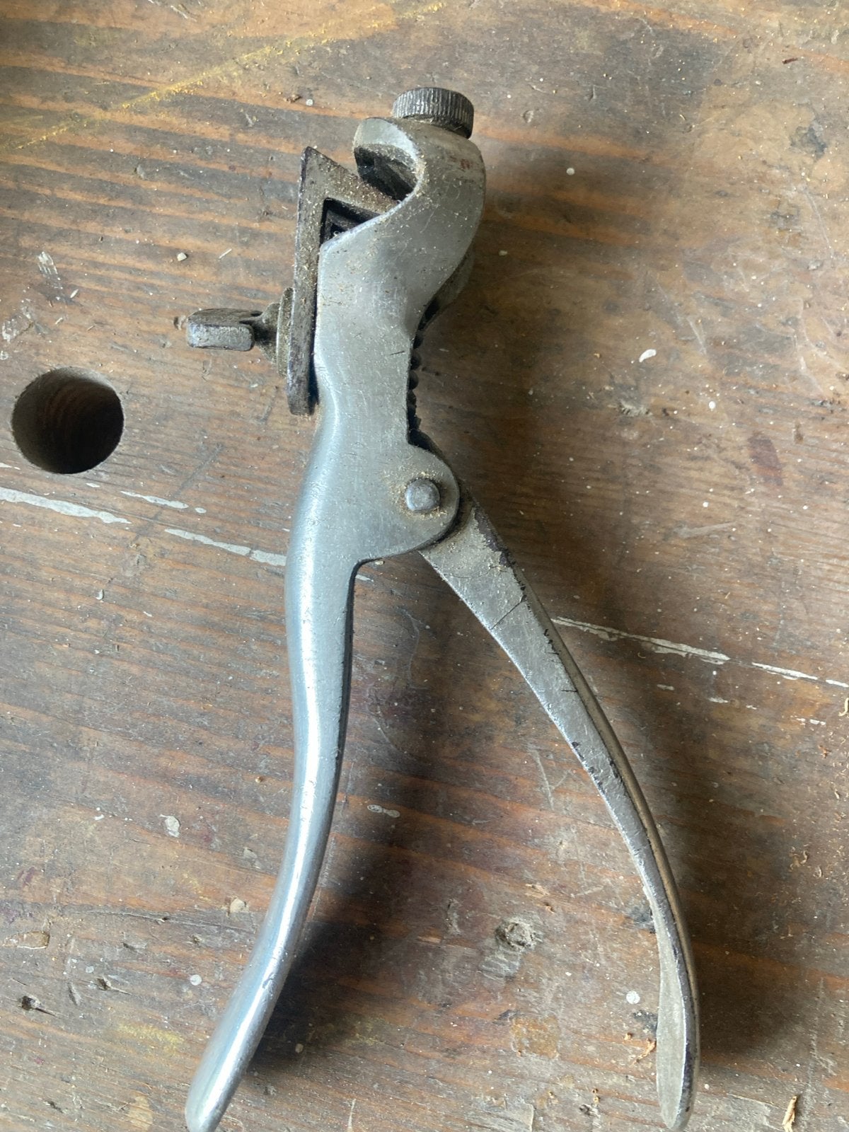 Zaagzettang - Gereedschap voor het zetten van zagen, Verzenden, Gebruikt, Tang