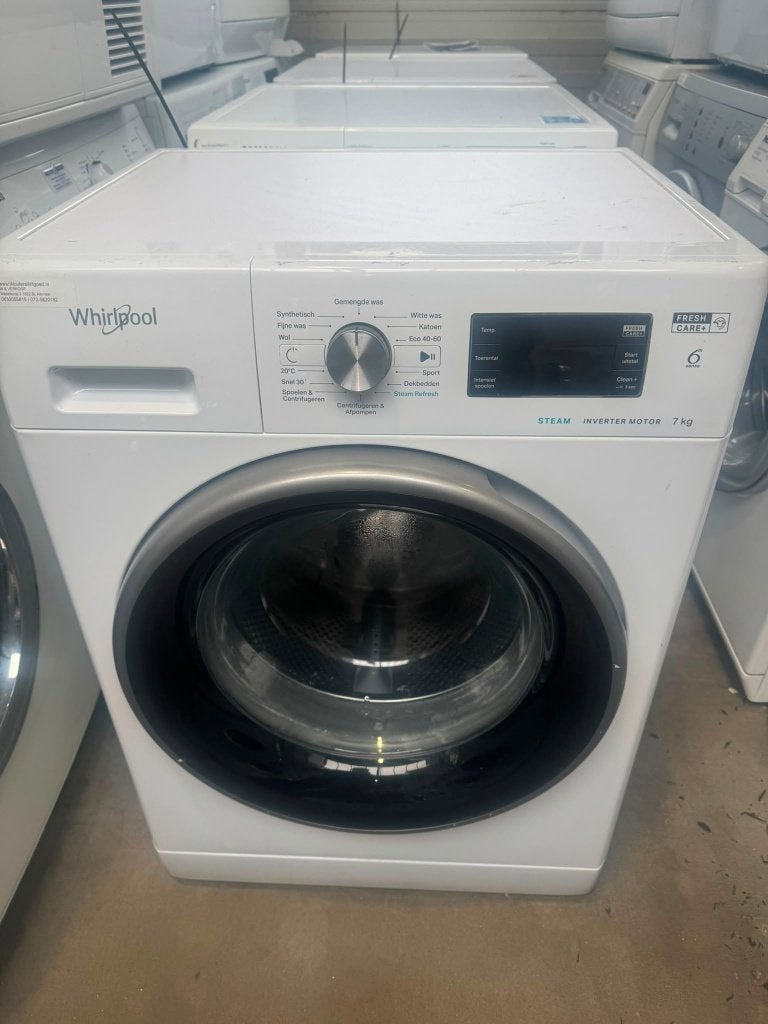 Whirlpool wasmachine 7 kg jong garantie bezorging, Witgoed en Apparatuur, Wasmachines, Ophalen of Verzenden, Zo goed als nieuw