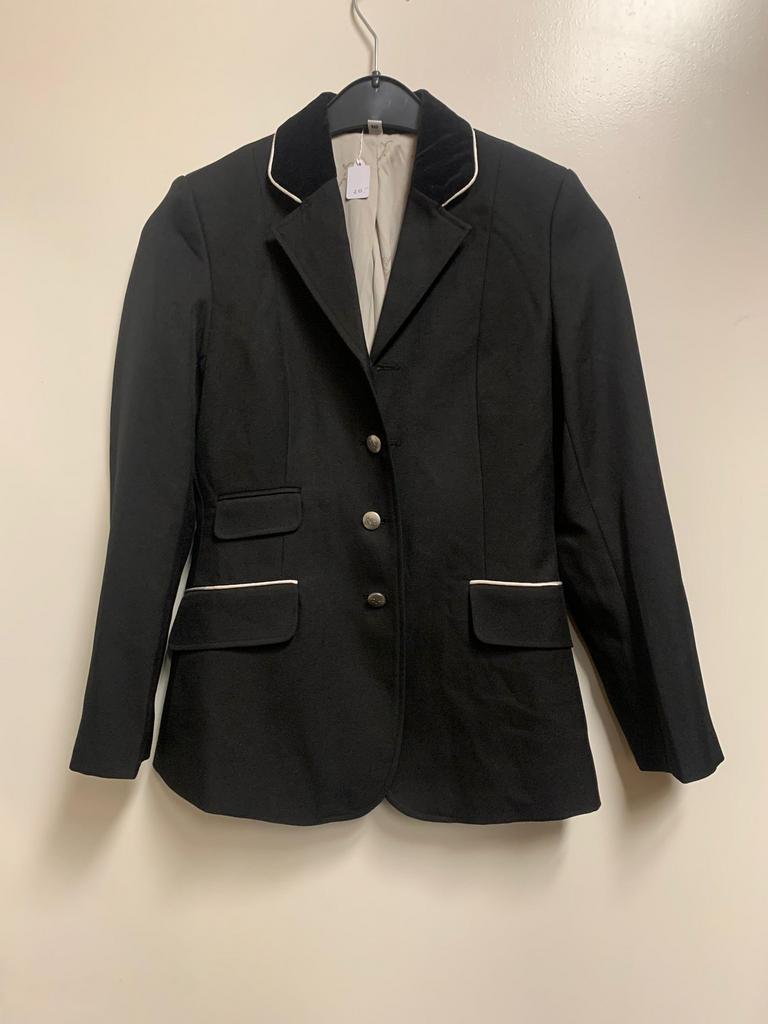 Wedstrijdjasje 140 zgan, Dieren en Toebehoren, Paardrijkleding, Ophalen of Verzenden, Zo goed als nieuw, Dressuur, Bovenkleding
