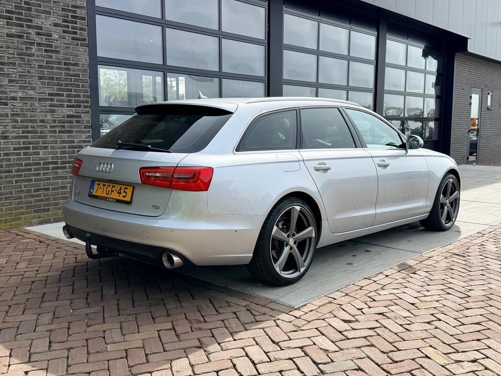 Audi A6 Avant 3.0 TDI Pro Line Business | Leer | Camera | Cl, Auto's, Euro 5, Zwart, Leder, Diesel