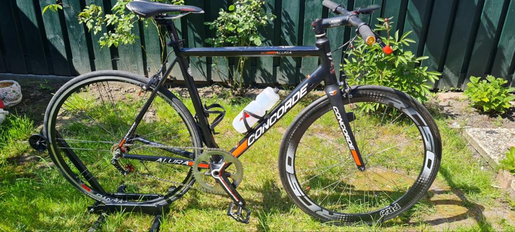 CONCORDE ALURA single speed, 53 tot 57 cm, Ophalen, Meer dan 20 versnellingen, Overige merken