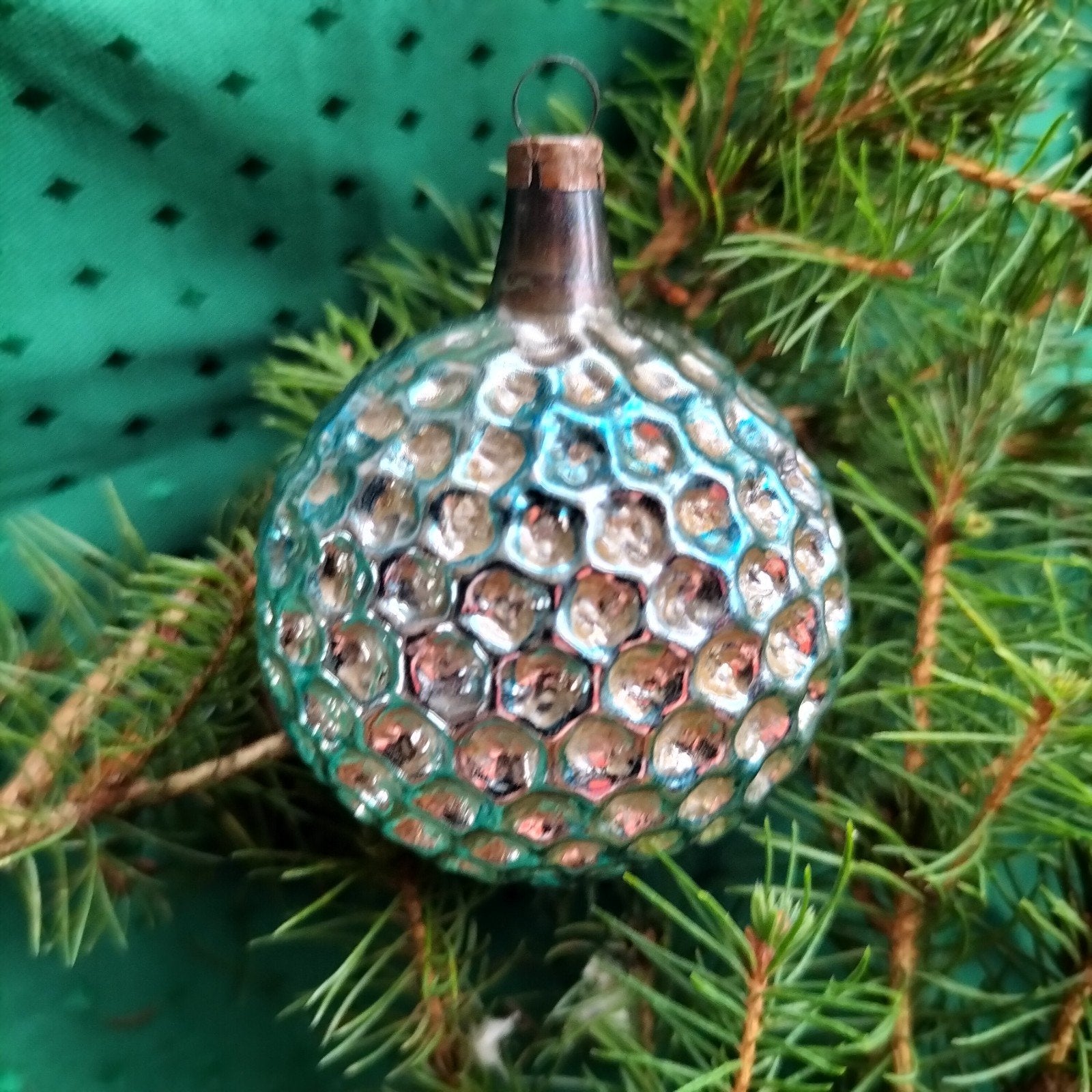antieke kerstbal oude kerstversiering., Diversen, Ophalen of Verzenden