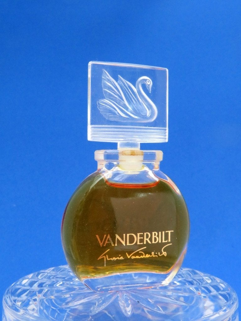 Mini - VANDERBILT - Gloria - 7,5ml - edp - 6,9cm, Ophalen of Verzenden, Gebruikt, Miniatuur, Gevuld