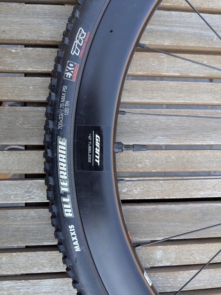 Giant SLR 2 Disc 42 wheelset, Fietsen en Brommers, Giant, Zo goed als nieuw, Carbon, Ophalen