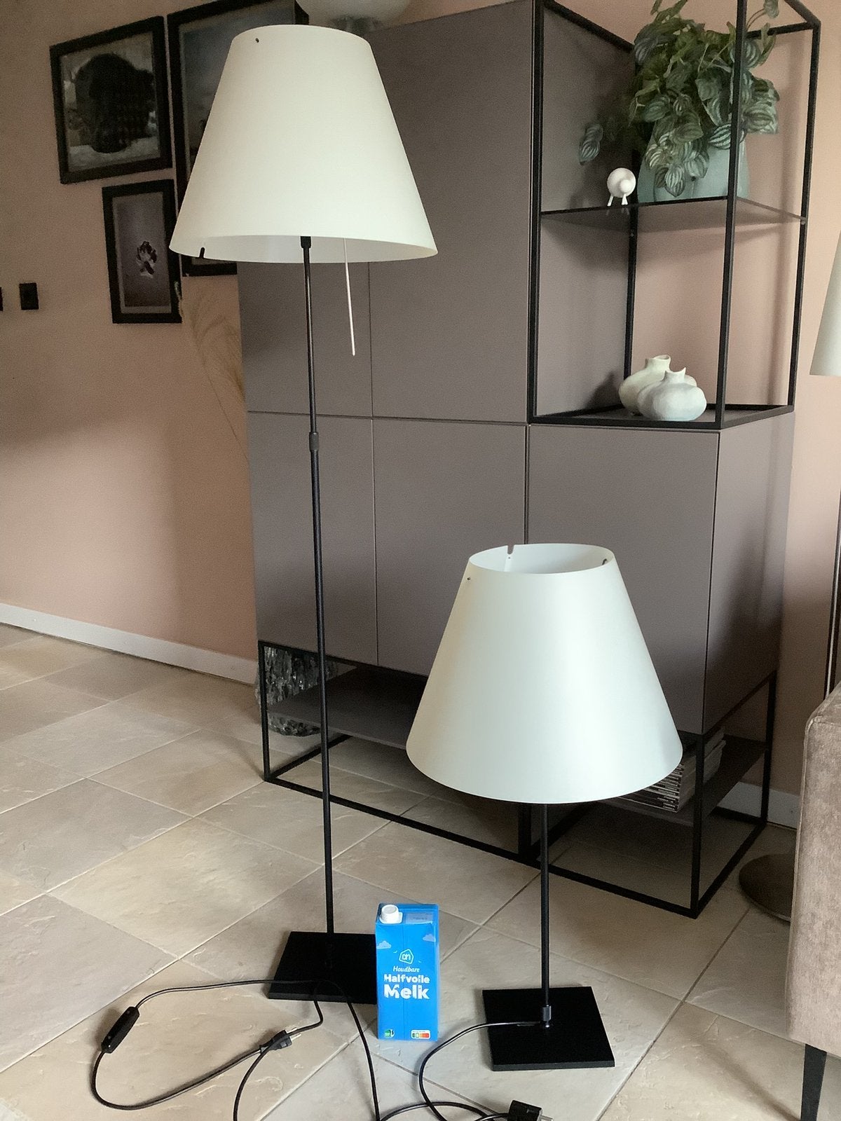 Luceplan Costanza D13, Ophalen, Zo goed als nieuw, Kunststof, Minder dan 100 cm