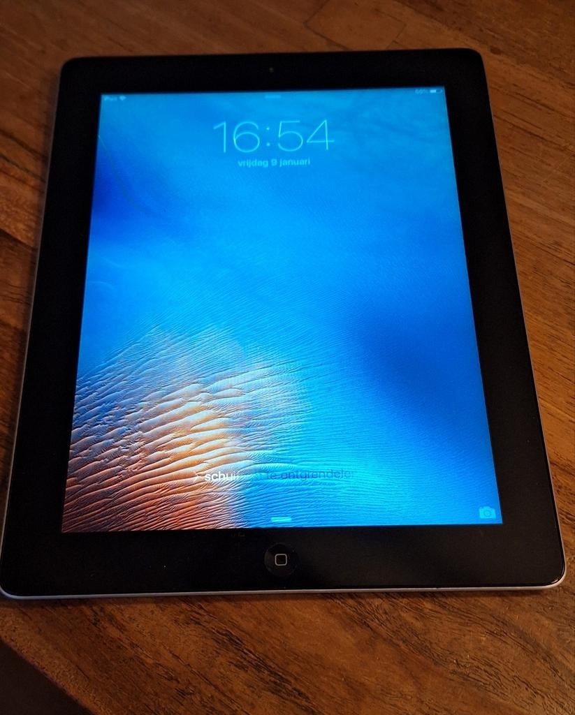 Apple iPad 2 Wi-Fi 64GB - iOS 9.3.5, Computers en Software, Apple iPads, 9 inch, Gebruikt, Apple iPad, Ophalen of Verzenden