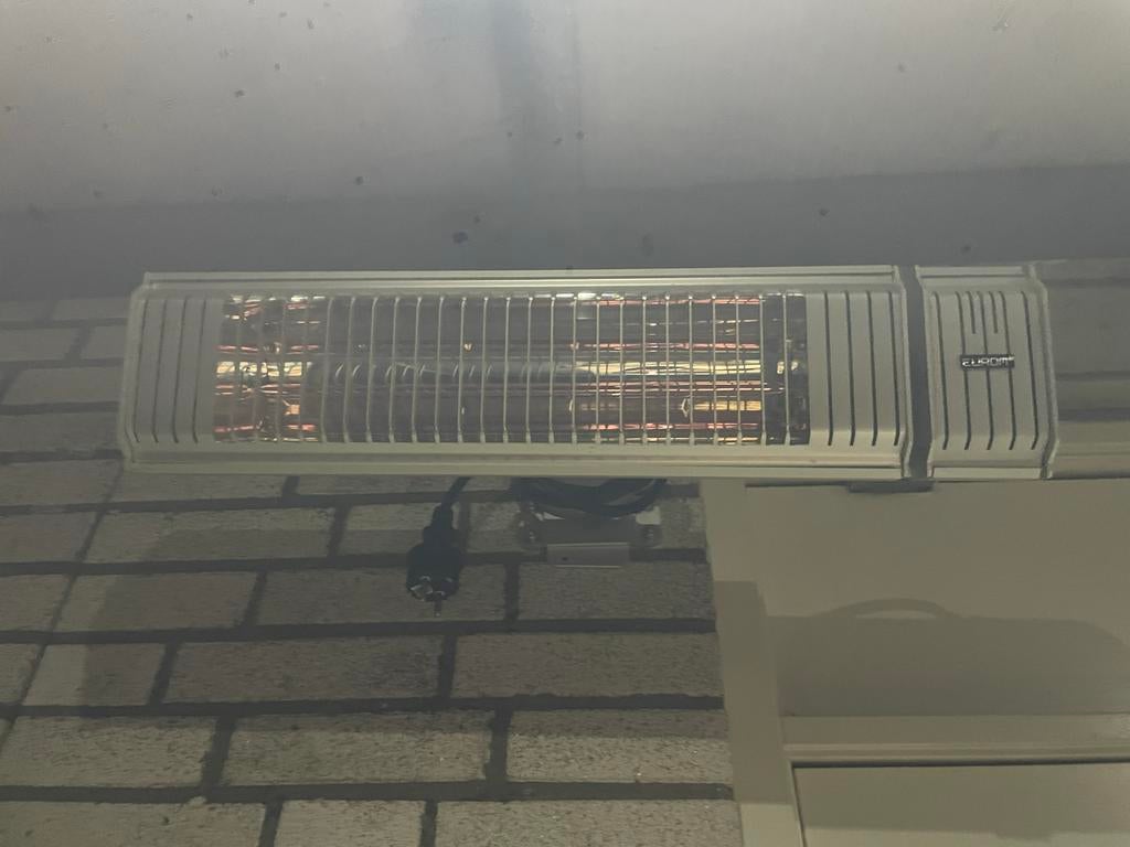 Eurom Golden 2000 Amber Smart Terrasverwarmer, Ophalen, 30 tot 80 cm, Gebruikt, Kachel