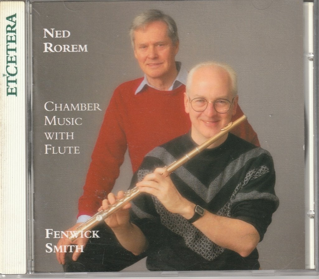 Ned Rorem, kamermuziek met traverso, Ophalen of Verzenden, Modernisme tot heden, Gebruikt, Soloconcert