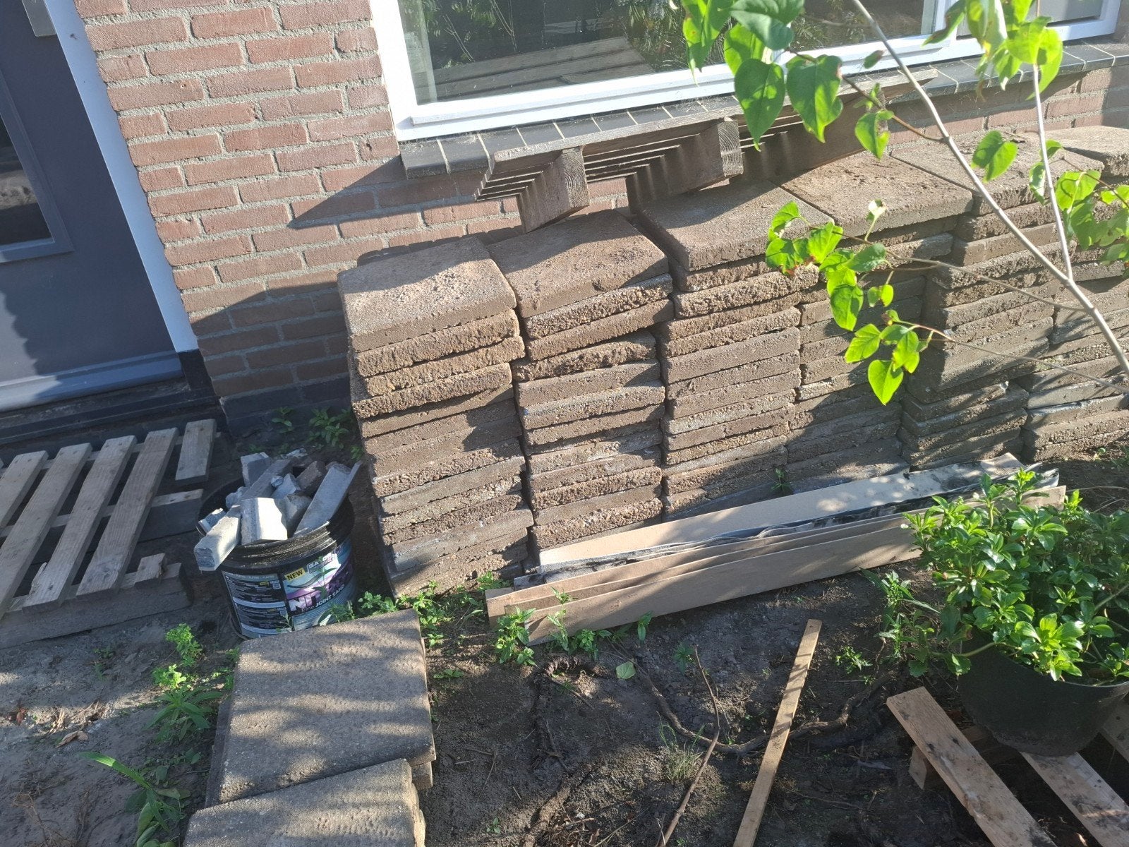 Ca. 7,5m2 gebruikte 30x30 tegels, Ophalen of Verzenden