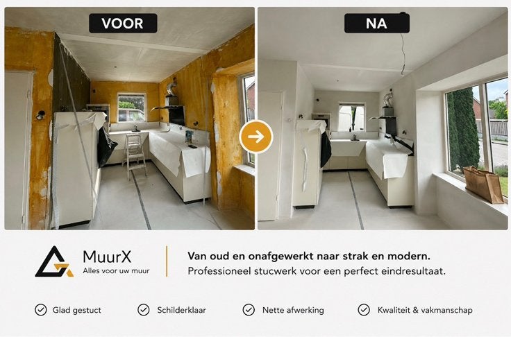 Stukadoor nodig? Professioneel stucwerk vanaf €17 per m², Diensten en Vakmensen, Stukadoors en Tegelzetters, Garantie, Stucwerk