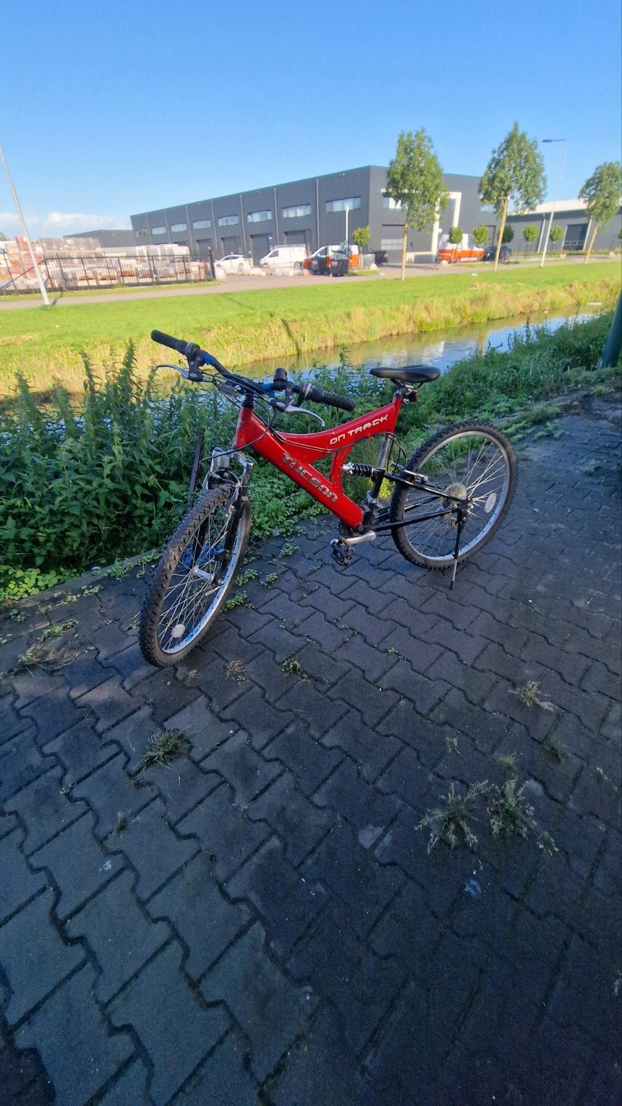 mountenbike on track tucson goede staat, Fietsen en Brommers, Ophalen, Staal, 20 tot 24 inch, Tucson on track