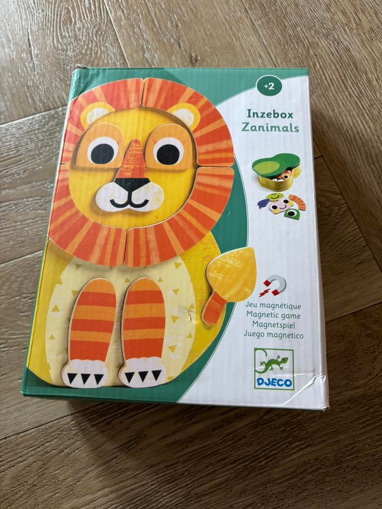 Djeco magnetische dierenpuzzel, Kinderen en Baby's, Ophalen, 10 tot 50 stukjes, Gebruikt, 2 tot 4 jaar