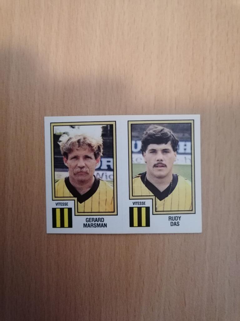 Panini Voetbal 83 #416 Marsman en Das., Ophalen of Verzenden, Zo goed als nieuw, Ajax, Poster, Plaatje of Sticker