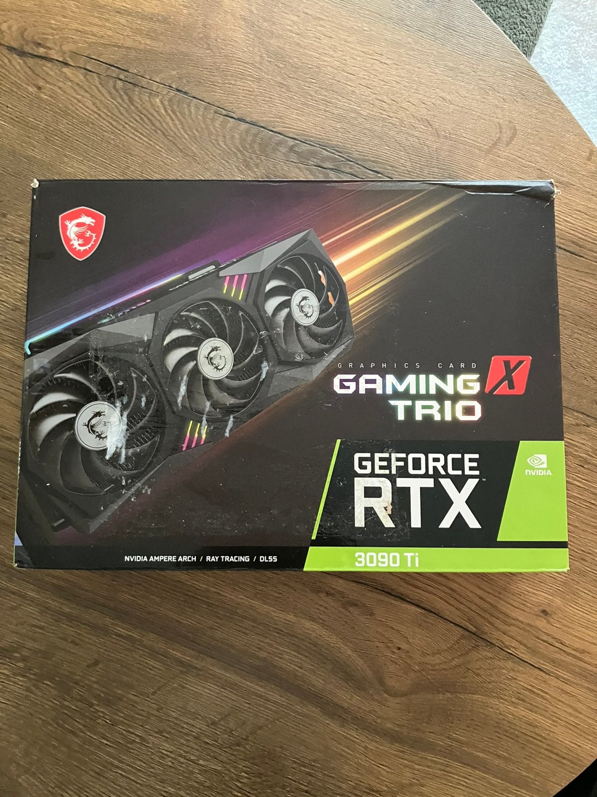 NVIDIA GeForce RTX 3090 Ti Gaming X Trio 24GB videokaart, Computers en Software, Videokaarten, GDDR6, PCI-Express 4, Ophalen of Verzenden