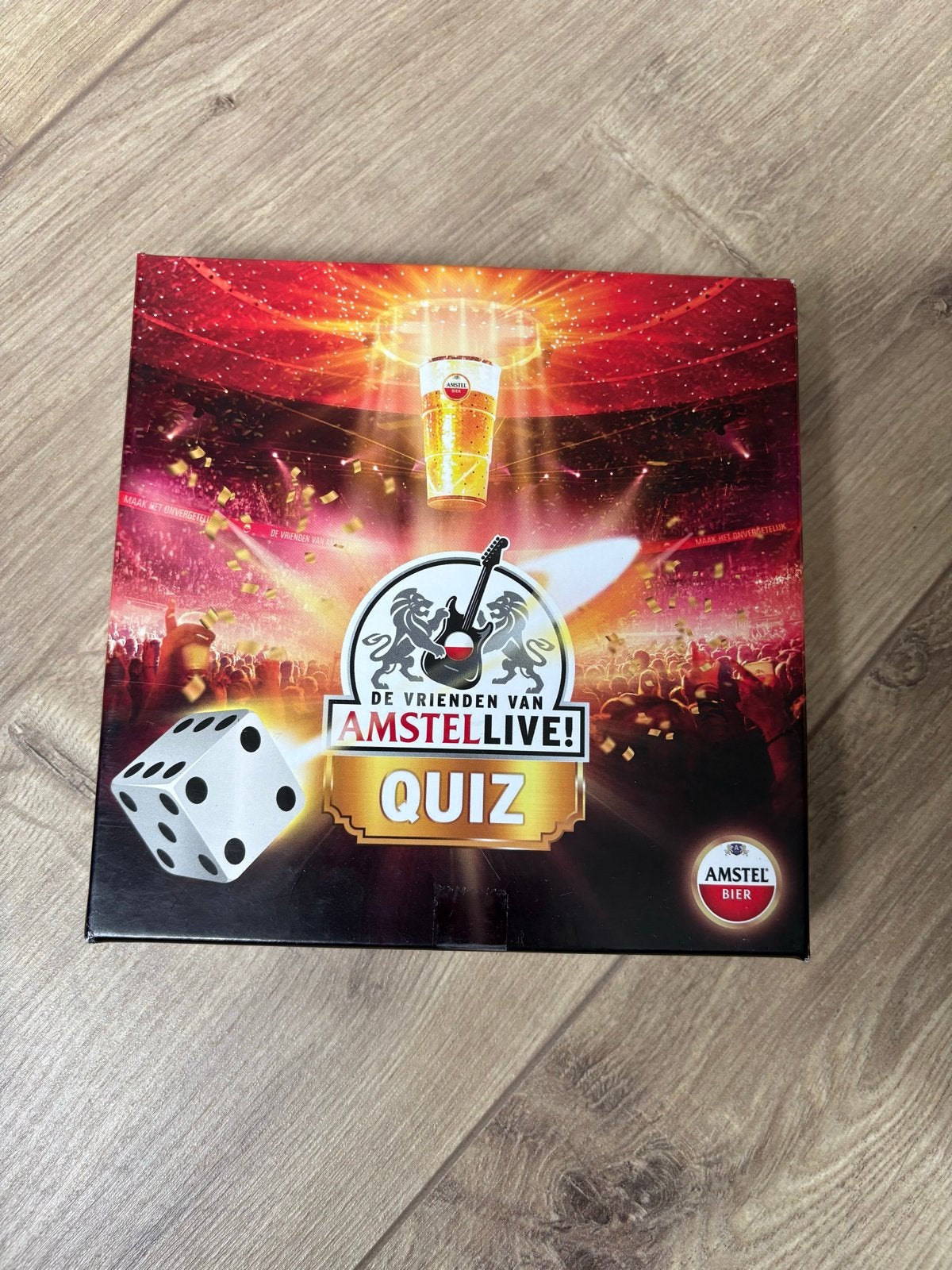 De Vrienden van Amstel Live! Quiz - Gezelligheidsspel, Drie of vier spelers, Ophalen of Verzenden, Gebruikt