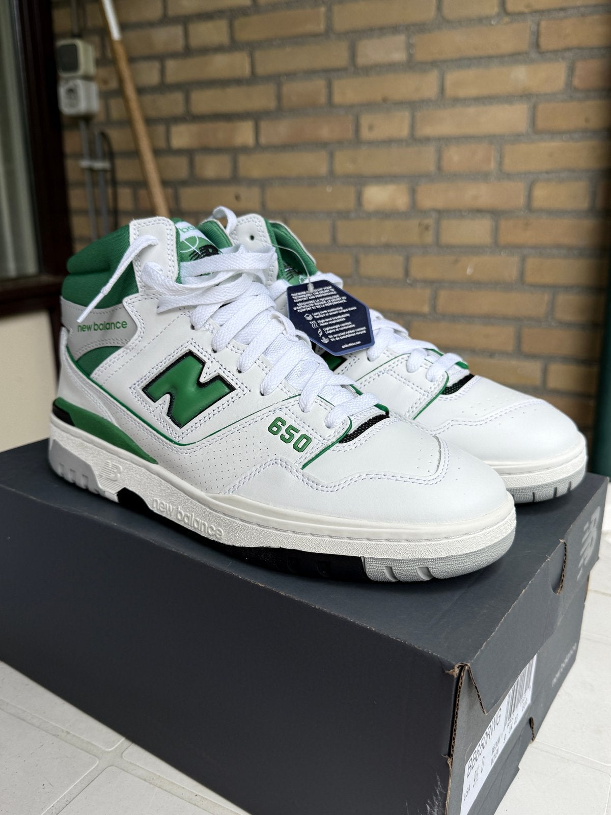 New Balance 650 BB650RWG - Nieuw met kaartje maat 43, Kleding | Heren, Schoenen, Verzenden, Nieuw, Wit, Sneakers of Gympen