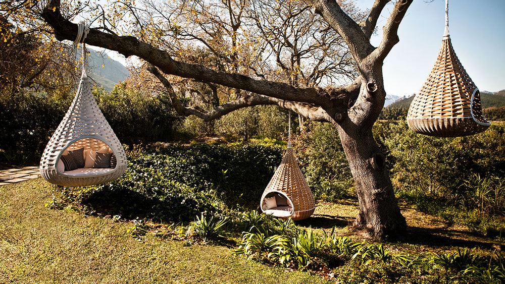 Dedon Nestrest hangstoel, Tuin en Terras, Hangmatten, Binnen, Meerpersoons, Nieuw, Ophalen of Verzenden